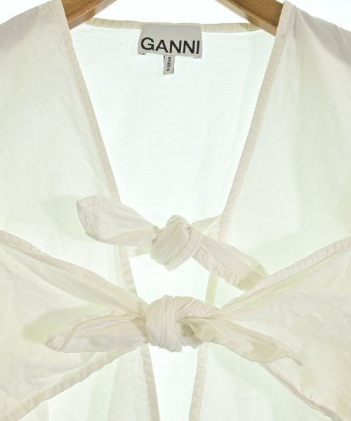 Ganni（ガニー）カジュアルシャツ 白 サイズ:-(XS位) レディース/2200711163065