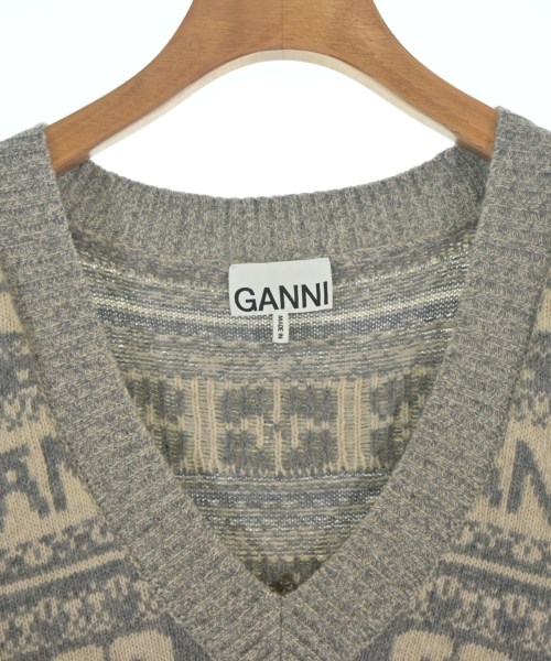 Ganni（ガニー）ニット・セーター グレー サイズ:M レディース/2200711884014