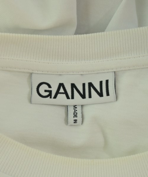 Ganni（ガニー）Tシャツ・カットソー 白 サイズ:F レディース/2200710145055