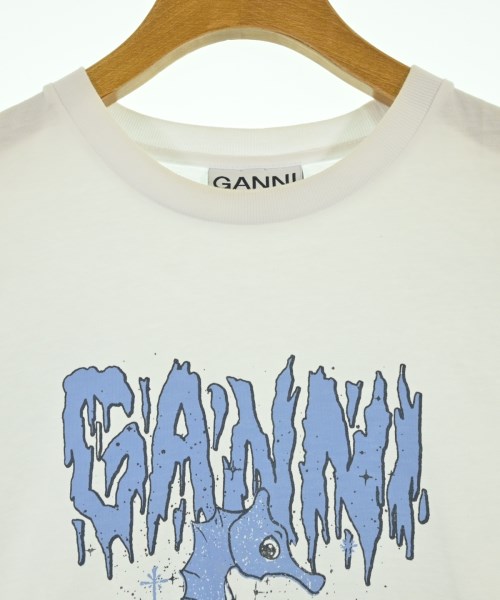 Ganni（ガニー）Tシャツ・カットソー 白 サイズ:F レディース/2200710145055