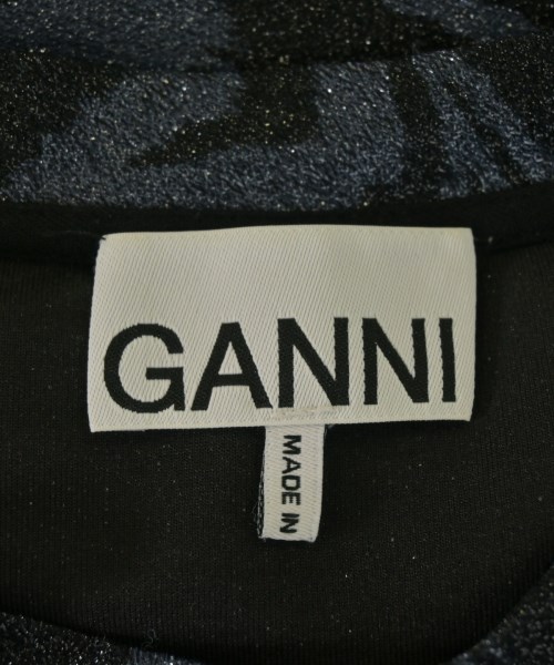 Ganni（ガニー）Tシャツ・カットソー 紺 サイズ:36(S位) レディース/2200712196017