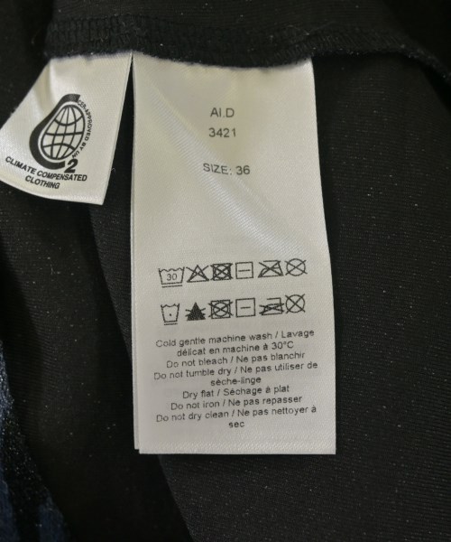 Ganni（ガニー）Tシャツ・カットソー 紺 サイズ:36(S位) レディース/2200712196017