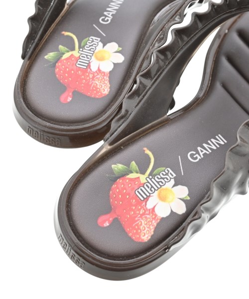 Ganni（ガニー）サンダル 茶 サイズ:24 1/2(24.5cm位) レディース/2200709516088