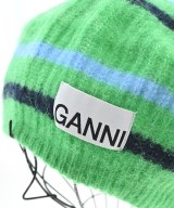 Ganni（ガニー）ハンチング・ベレー帽 緑 サイズ:ONE レディース/2200715204016