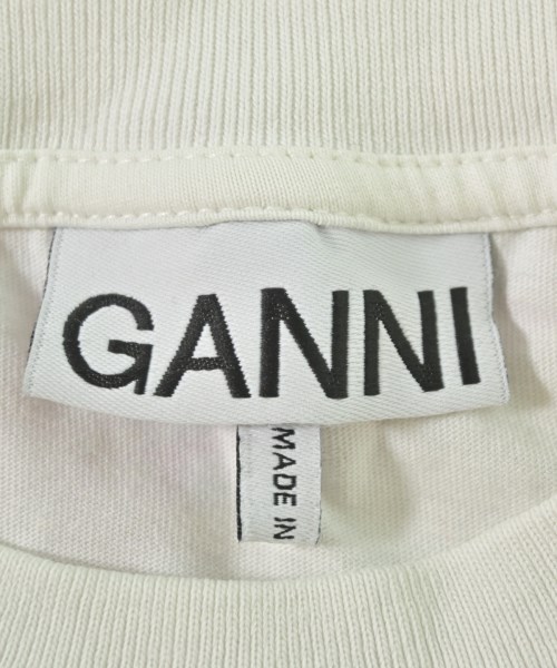 Ganni（ガニー）Tシャツ・カットソー 白 サイズ:XS レディース/2200715635032