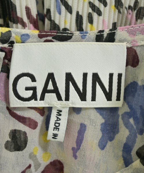 Ganni（ガニー）ワンピース 白 サイズ:34(XS位) レディース/2200716325161