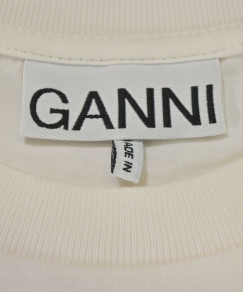Ganni（ガニー）Tシャツ・カットソー 白 サイズ:M レディース/2200716348023
