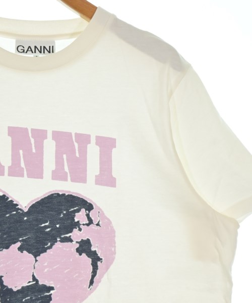 Ganni（ガニー）Tシャツ・カットソー 白 サイズ:M レディース/2200716348023