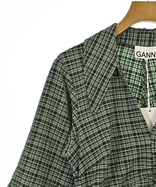 Ganni（ガニー）ワンピース 緑 サイズ:34(XS位) レディース/2200715915097