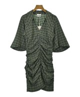 Ganni（ガニー）ワンピース 緑 サイズ:34(XS位) レディース/2200715915097
