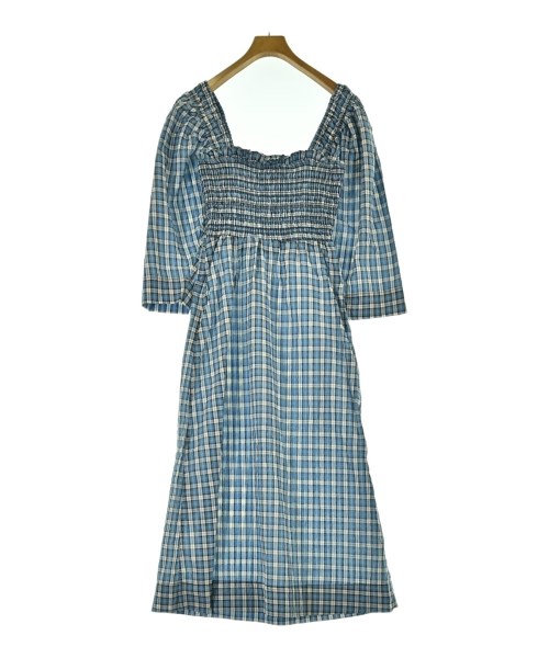 Ganni（ガニー）ワンピース 青 サイズ:34(XS位) レディース/2200715915189