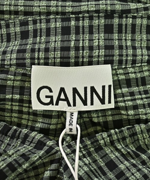 Ganni（ガニー）ワンピース 緑 サイズ:34(XS位) レディース/2200715915479