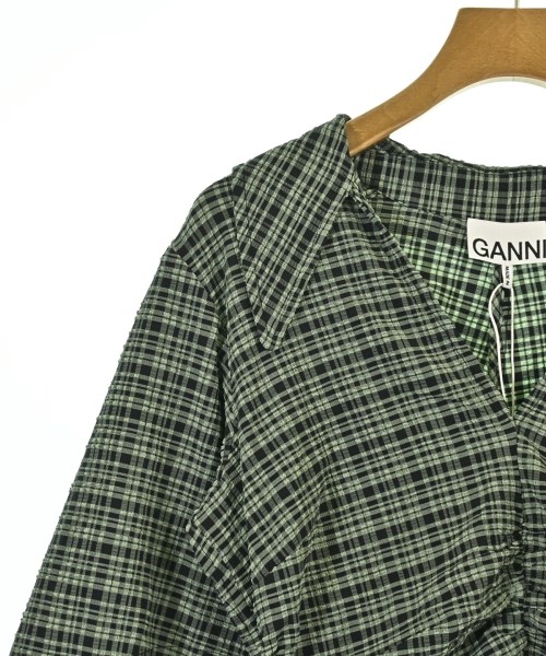 Ganni（ガニー）ワンピース 緑 サイズ:34(XS位) レディース/2200715915479
