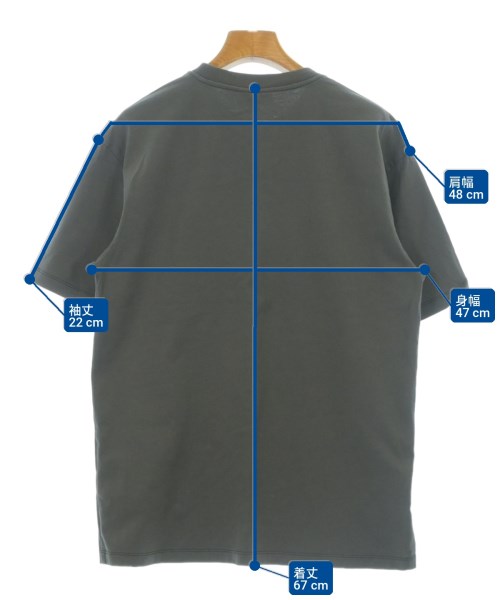 Ganni（ガニー）Tシャツ・カットソー グレー サイズ:XS レディース/2200716931010