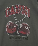 Ganni（ガニー）Tシャツ・カットソー グレー サイズ:XS レディース/2200716931010