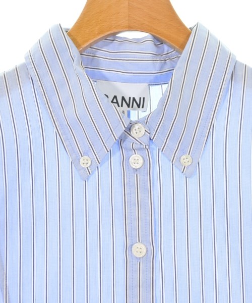 Ganni（ガニー）ワンピース 青 サイズ:36(S位) レディース/2200717660018