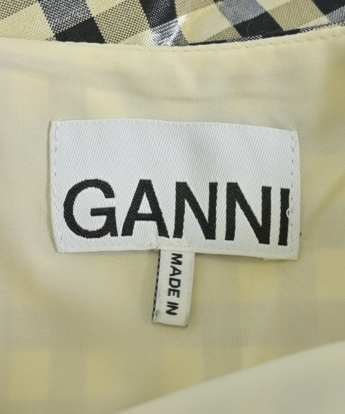 Ganni（ガニー）ワンピース ベージュ サイズ:36(S位) レディース/2200719064074