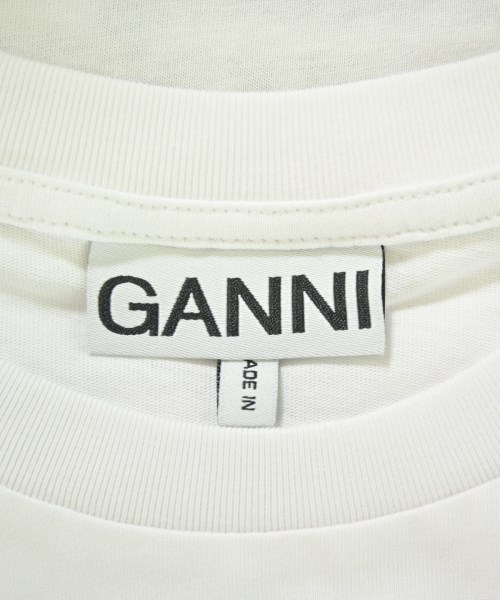 Ganni（ガニー）Tシャツ・カットソー 白 サイズ:M レディース/2200719091025