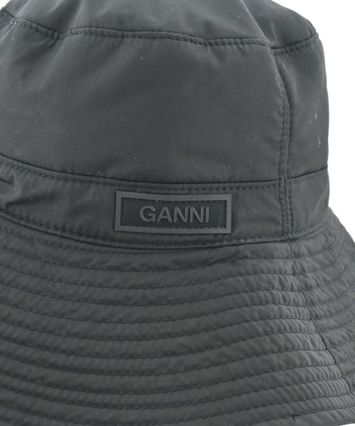Ganni（ガニー）ハット 黒 サイズ:S レディース/2200637924016