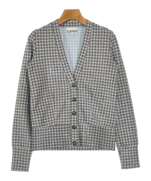 Ganni(ガニー)カーディガン グレー サイズ:32(XXS位)/2200645235067