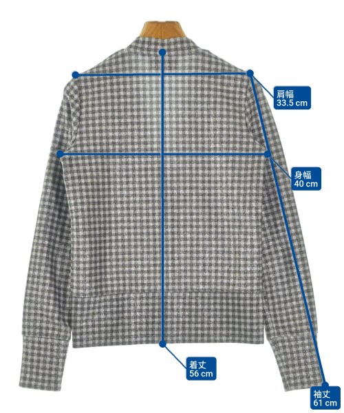 Ganni（ガニー）カーディガン グレー サイズ:32(XXS位) レディース/2200645235067