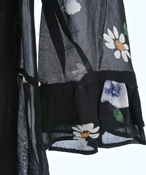 Ganni（ガニー）ワンピース 黒 サイズ:34(XS位) レディース/2200645235074