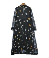 Ganni（ガニー）ワンピース 黒 サイズ:34(XS位) レディース/2200645235074