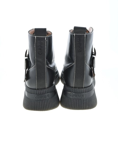 Ganni（ガニー）ブーツ 黒 サイズ:EU38(24.5cm位) レディース/2200645641011