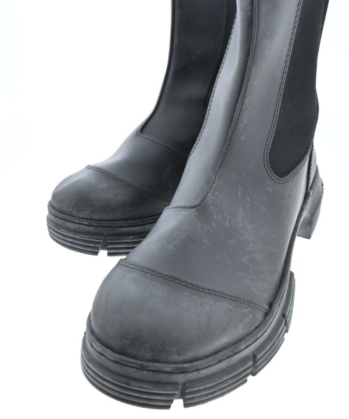 Ganni（ガニー）ブーツ 黒 サイズ:EU38(24.5cm位) レディース/2200646287027