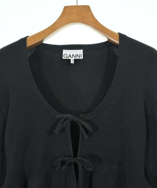 Ganni（ガニー）カーディガン 黒 サイズ:M レディース/2200646452166