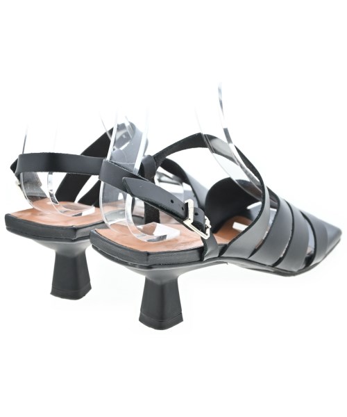 Ganni（ガニー）サンダル 黒 サイズ:EU37(23.5cm位) レディース/2200638053036