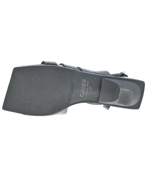 Ganni（ガニー）サンダル 黒 サイズ:EU37(23.5cm位) レディース/2200638053036