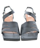 Ganni（ガニー）サンダル 黒 サイズ:EU37(23.5cm位) レディース/2200638053036