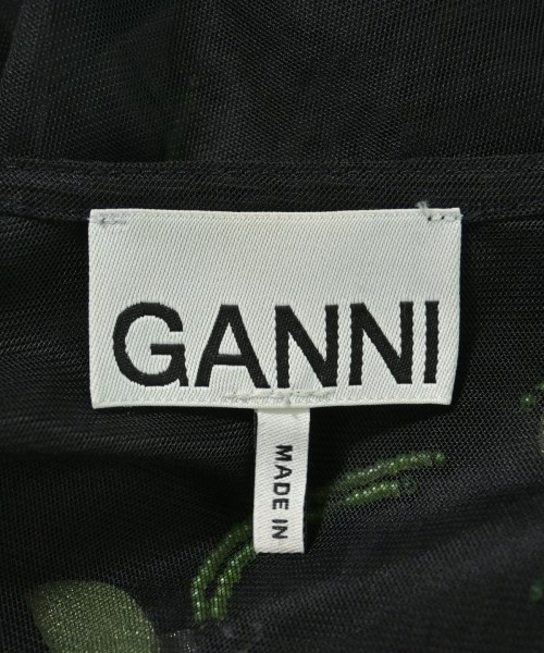 Ganni（ガニー）ワンピース 黒 サイズ:34(XS位) レディース/2200643644809