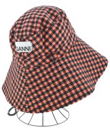 Ganni（ガニー）ハット オレンジ サイズ:M/L レディース/2200634240133
