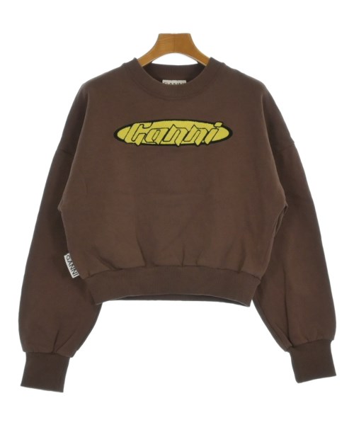 Ganni(ガニー)スウェット 茶 サイズ:S/2200623939024