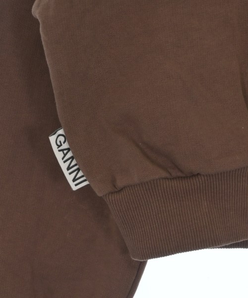 Ganni（ガニー）スウェット 茶 サイズ:S レディース/2200623939024