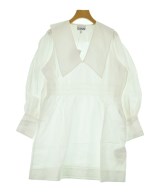 Ganni（ガニー）ワンピース 白 サイズ:36(S位) レディース/2200654270219