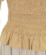 Ganni（ガニー）ブラウス ベージュ サイズ:38(M位) レディース/2200701236021