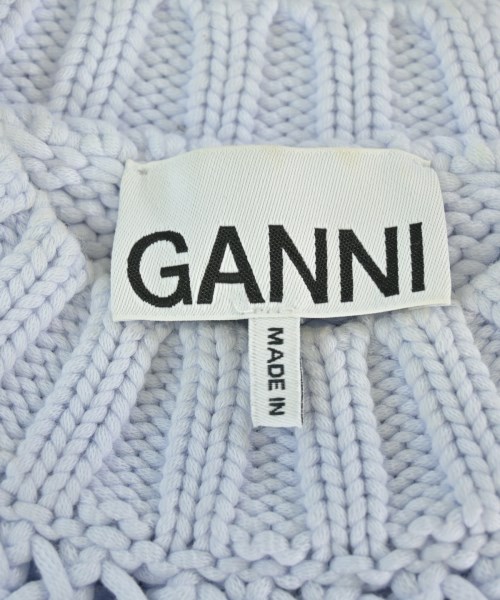 Ganni（ガニー）ベスト 青 サイズ:S レディース/2200704125049