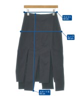 Ganni（ガニー）ロング・マキシ丈スカート 紺 サイズ:36(S位) レディース/2200704960077