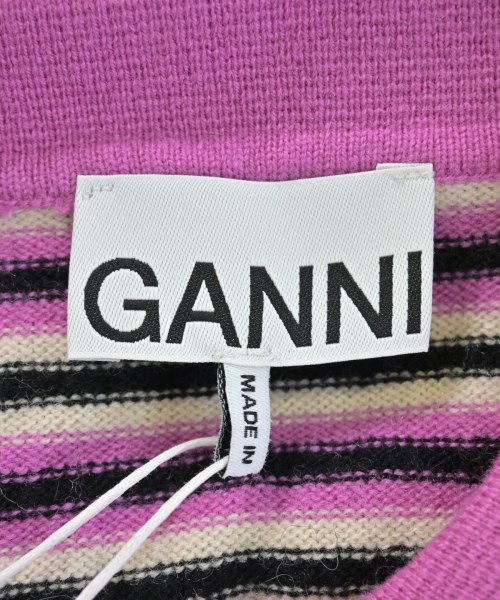 Ganni（ガニー）ニット・セーター ピンク サイズ:M レディース/2200705299022