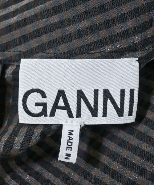 Ganni（ガニー）ワンピース 黒 サイズ:32(XXS位) レディース/2200705633031