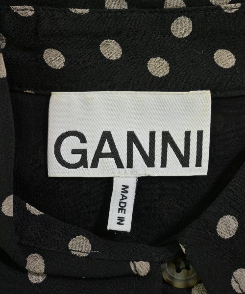 Ganni（ガニー）ワンピース 黒 サイズ:32(XXS位) レディース/2200700160082