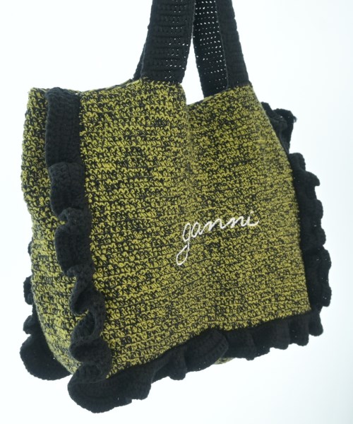 Ganni（ガニー）トートバッグ 緑 サイズ:ONE レディース/2200707836065