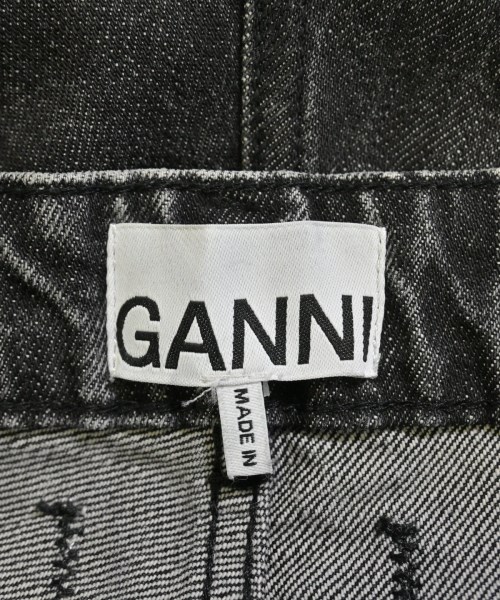 Ganni（ガニー）デニムパンツ 黒 サイズ:29(L位) レディース/2200663017041