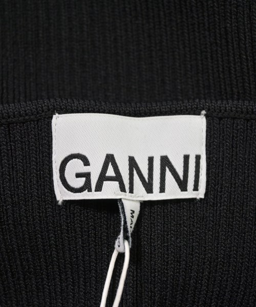 Ganni（ガニー）ベスト/ノースリーブ 黒 サイズ:L レディース/2200658526022