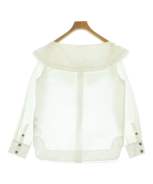 Ganni（ガニー）ブラウス 白 サイズ:34(XS位) レディース/2200666052087