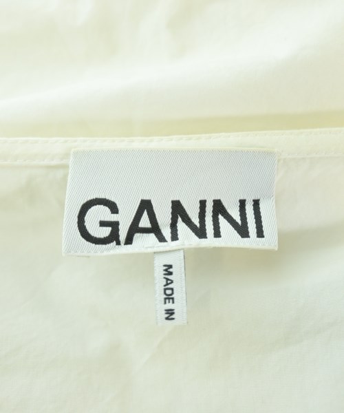 Ganni（ガニー）ブラウス 白 サイズ:34(XS位) レディース/2200666052087