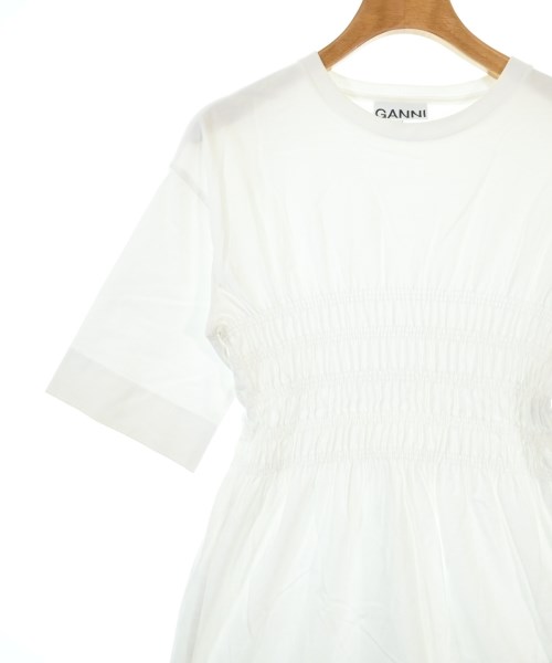 Ganni（ガニー）Tシャツ・カットソー 白 サイズ:XS レディース/2200666052100